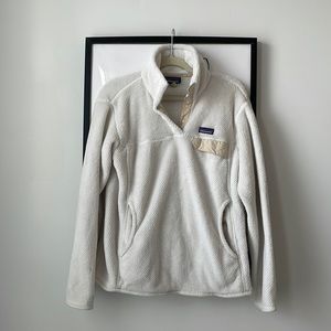 White Patagonia pullover